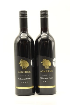(2) 2021 Askerne Estate Cabernet Franc, Hawke's Bay