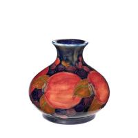 William Moorcroft, Squat Pomegranate Vase, C.1920