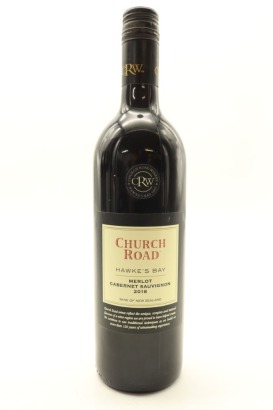 (1) 2018 Church Road Merlot - Cabernet Sauvignon, Hawke's Bay