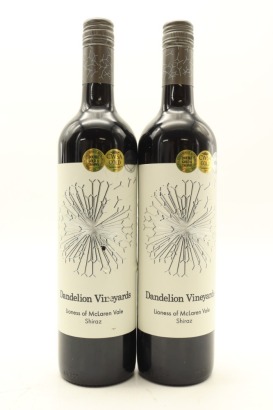 (2) 2018 Dandelion Vineyards 'Lioness of McLaren Vale' Shiraz, McLaren Vale