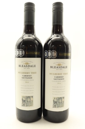 (2) 2014 Bleasdale Mulberry Tree Cabernet Sauvignon, Langhorne Creek