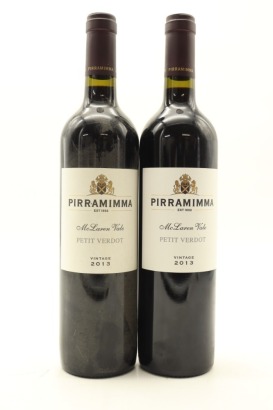 (2) 2013 Pirramimma Petit Verdot, McLaren Vale