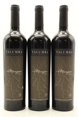 (3) 2014 Yalumba The Menzies Vineyard Cabernet Sauvignon, Coonawarra