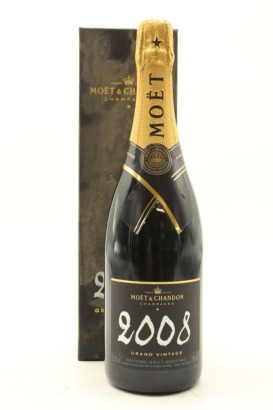 (1) 2008 Moet & Chandon Grand Vintage Brut, Champagne (GB)