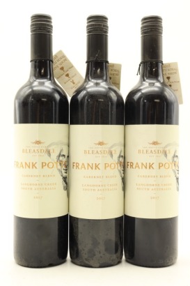 (3) 2017 Bleasdale Frank Potts Cabernet Blend, Langhorne Creek