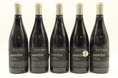 (5) 2015 Yalumba Paradox Shiraz, Northern Barossa