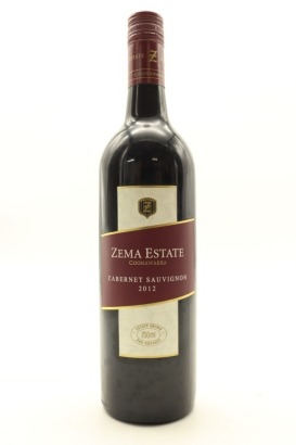 (1) 2012 Zema Estate Cabernet Sauvignon, Coonawarra
