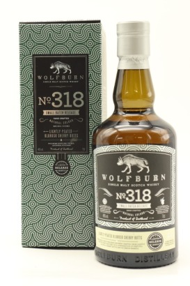 (1) Wolfburn Small Batch No. 318 Oloroso Cask Single Malt Scotch Whisky, 46% ABV (GB)