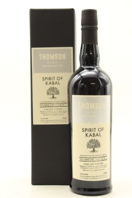 (1) Thomson Whisky "Spirit of Kabal" Single Cask NZ Single Malt, 52.7% ABV (GB)