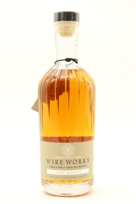 (1) White Peak Distillery Wire Works First Release Single Malt English Whisky, 50.3% ABV