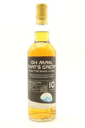 (1) TWB Caol Ila Single Cask 10 Year Old 'Oh Man, That's Great!' Single Malt Scotch Whisky, 56.4% ABV