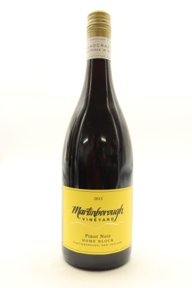 (1) 2015 Martinborough Vineyard Home Block Pinot Noir, Martinborough