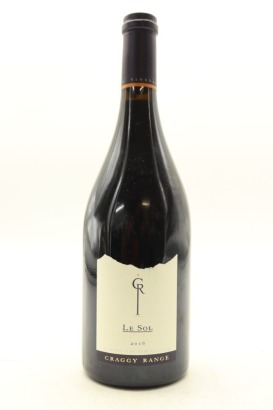 (1) 2016 Craggy Range Le Sol Syrah, Gimblett Gravels