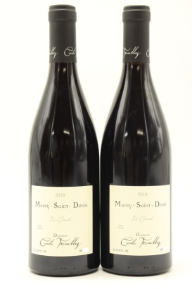 (2) 2018 Domaine Cecile Tremblay Morey-Saint-Denis Tres Girard, Cote de Nuits
