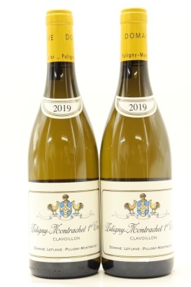 (2) 2019 Domaine Leflaive Clavoillon, Puligny-Montrachet Premier Cru
