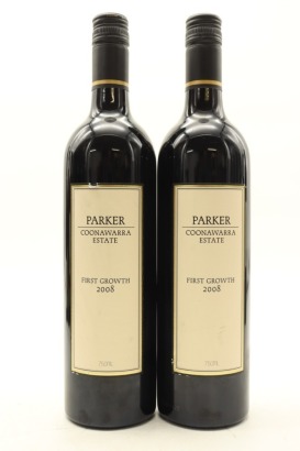 (2) 2008 Parker Coonawarra Estate 'First Growth', Coonawarra
