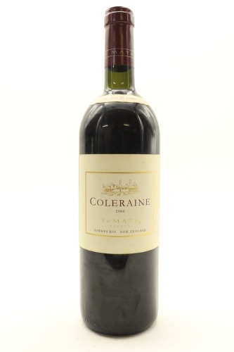 (1) 2006 Te Mata Estate Coleraine, Hawke's Bay