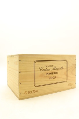 (6) 2009 Chateau Certan Marzelle, Pomerol (OWC)