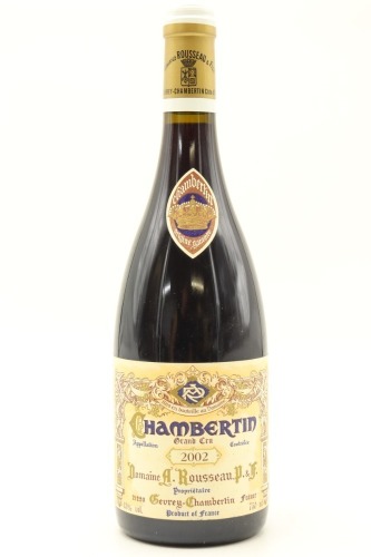 (1) 2002 Domaine Armand Rousseau Pere et Fils Chambertin Grand Cru, Cote de Nuits [RP97]