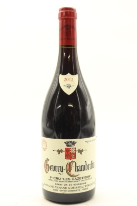(1) 2012 Domaine Armand Rousseau Pere et Fils Les Cazetiers, Gevrey-Chambertin Premier Cru