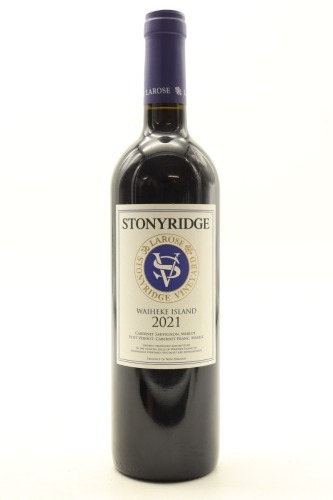 (1) 2021 Stonyridge Vineyard Larose, Waiheke Island