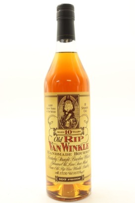 (1) Old Rip Van Winkle Handmade 10 Year Old Kentucky Straight Bourbon Whiskey, 53.5% ABV, 750ml