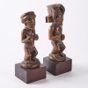A Rare Pair of Chokwe Figures, Angola - 3