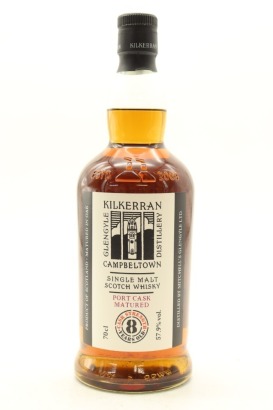 (1) Glengyle Distillery Kilkerran Port Cask Matured 8 Year Old 2022 Release Single Malt Scotch Whisky, 57.9% ABV