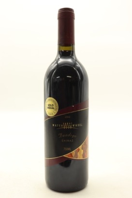 (1) 2002 Water Wheel Bendigo Shiraz, Victoria