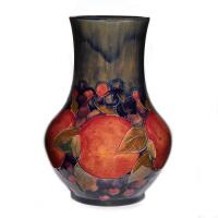 William Moorcroft, Large Pomegranate Baluster Vase, C.1920