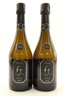 (2) NV Andre Jacquart Mesnil Experience Blanc de Blancs Zero Dosage Grand Cru, Champagne