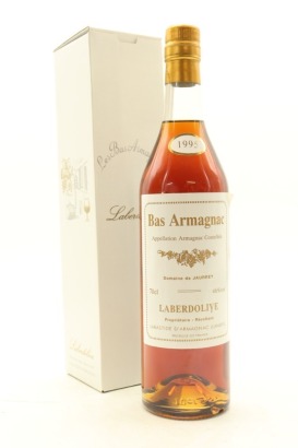 (1) 1995 Laberdolive Vintage Bas Armagnac, France, 46% ABV (GB)