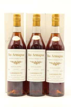 (3) 1995 Laberdolive Vintage Bas Armagnac, France, 46% ABV (GB)