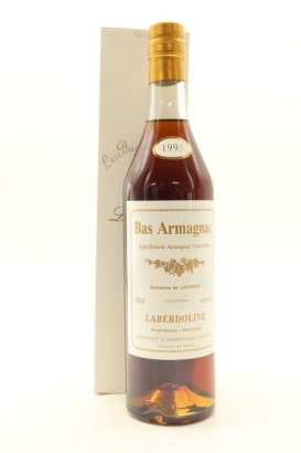 (1) 1995 Laberdolive Vintage Bas Armagnac, France, 46% ABV (GB)