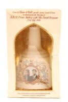 (1) 1986 Bell's Special Edition Celebration of the Wedding of Prince Andrew and Miss Sarah Ferguson on 23rd July 1986 in Ceramic Decanter 500ml (GB)