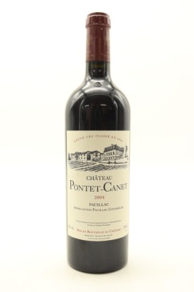 (1) 2004 Chateau Pontet-Canet, Pauillac [JR17] [WS93] [WE93]