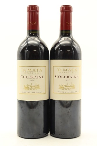 (2) 2013 Te Mata Estate Coleraine, Hawke's Bay