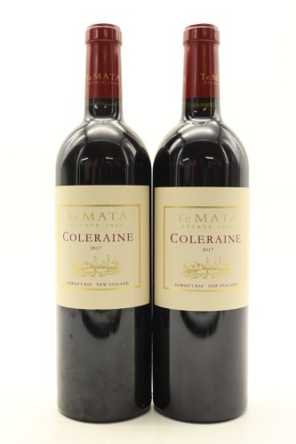 (2) 2017 Te Mata Estate Coleraine, Hawke's Bay [BC96]