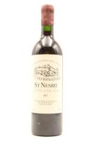 (1) 1987 St Nesbit Cabernet Merlot, Auckland