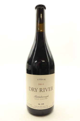 (1) 2011 Dry River Lovat Vineyard Syrah, Martinborough