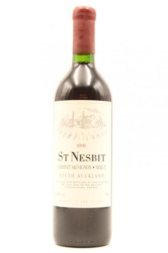 (1) 1991 St Nesbit Cabernet Merlot, Auckland