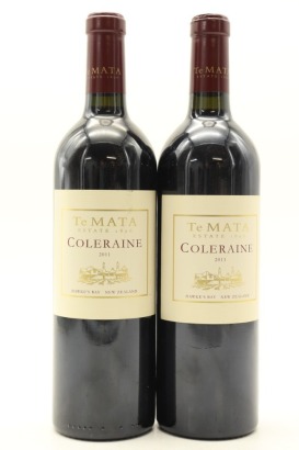 (2) 2011 Te Mata Estate Coleraine, Hawke's Bay