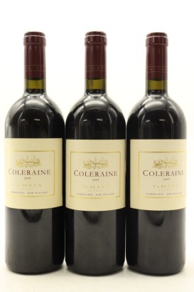 (3) 2009 Te Mata Estate Coleraine, Hawke's Bay