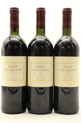 (3) 2005 Te Mata Estate Coleraine, Hawke's Bay