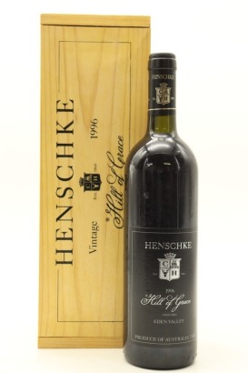 (1) 1996 Henschke Hill of Grace Shiraz, Eden Valley [JR18.5] [JO95] (GB)