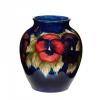 William Moorcroft, Pansy Baluster Vase, C.1920
