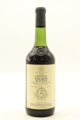 (1) 1976 Chateau Talbot, Saint-Julien