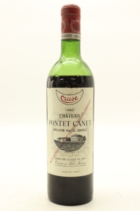 (1) 1967 Chateau Pontet-Canet, Pauillac (LS)