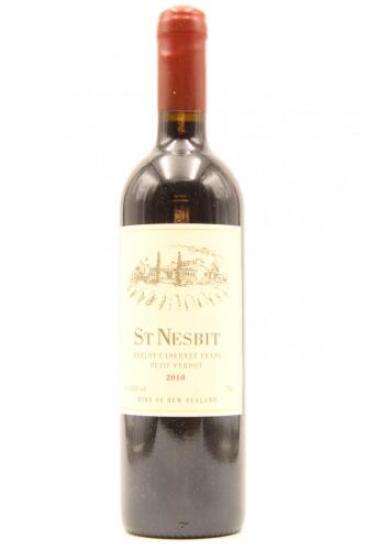 (1) 2010 St Nesbit Cabernet Merlot Petit Verdot, Auckland