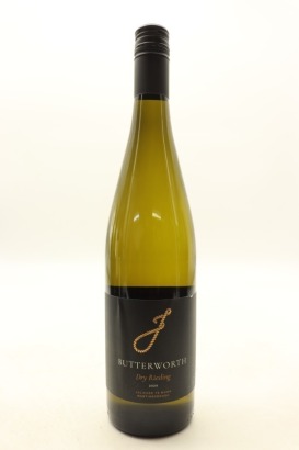 (1) 2020 Butterworth Te Muna Estate Dry Riesling, Martinborough